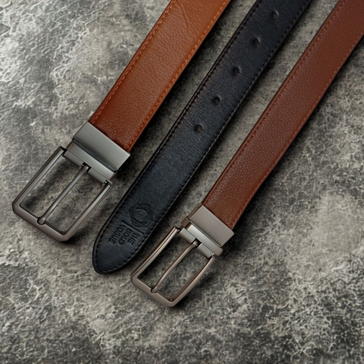 2-in-1 Leather Belt