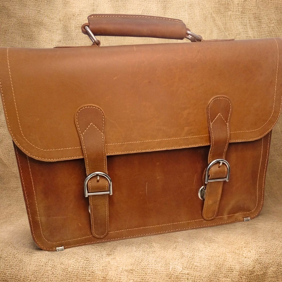 Corporate Laptop Bag - Chocolate Brown