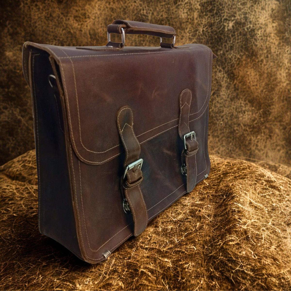 Corporate Laptop Bag - Chocolate Brown