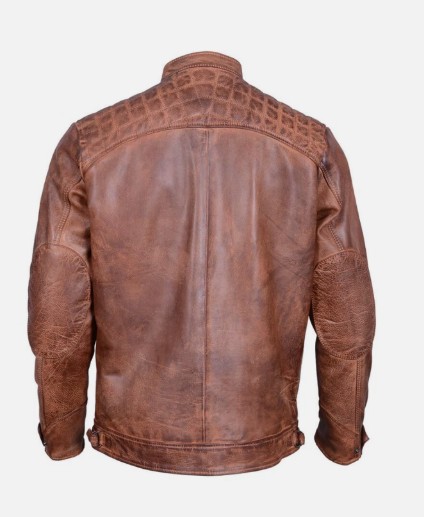 Premium Leather Jacket Checks - Hover